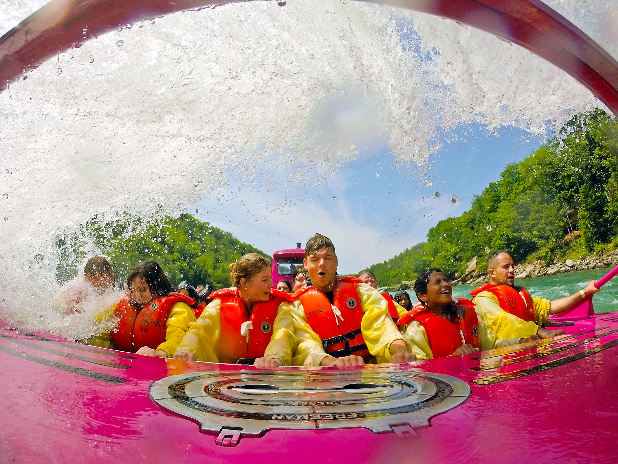 Whirlpool Jet Boats in Niagara Falls
