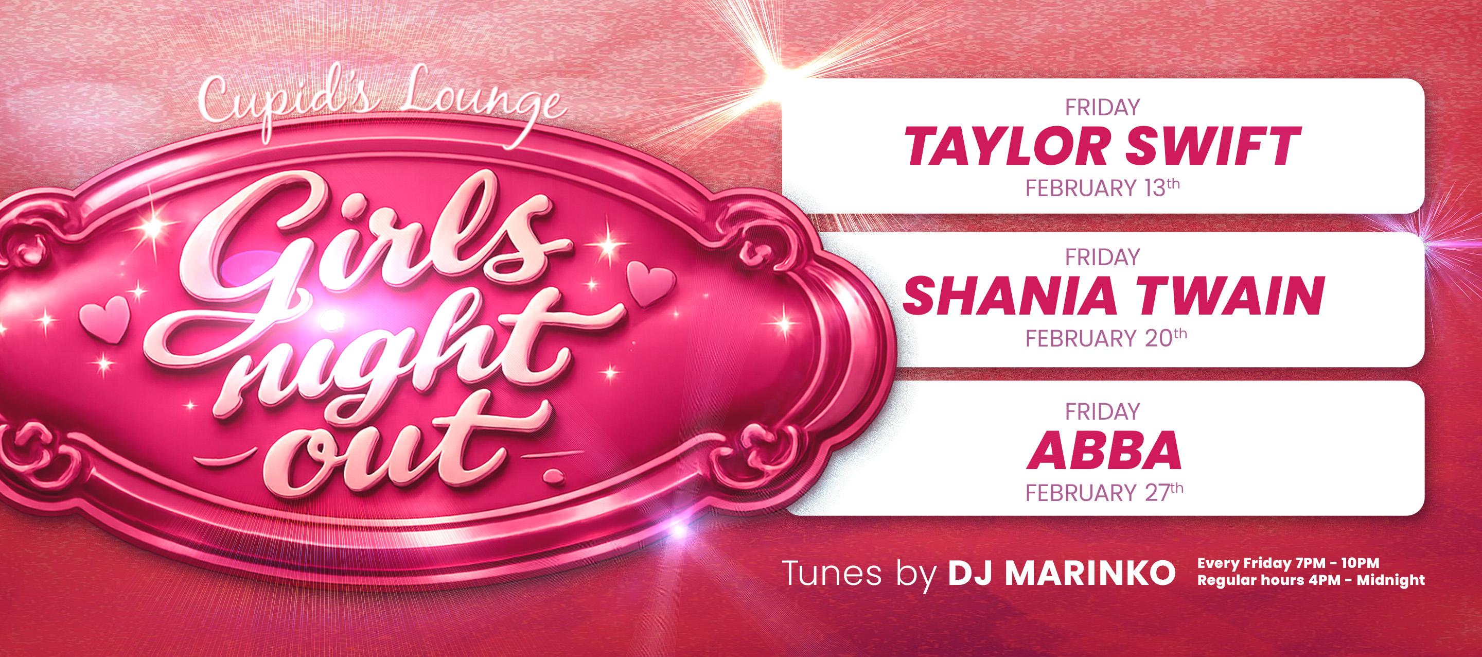 Cupid’s Lounge Girls Night Out